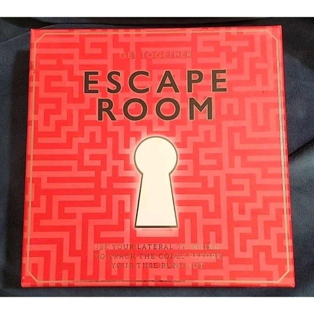 Get Together Escape Room Board Game By Table Fun New Sealed Damaged Box